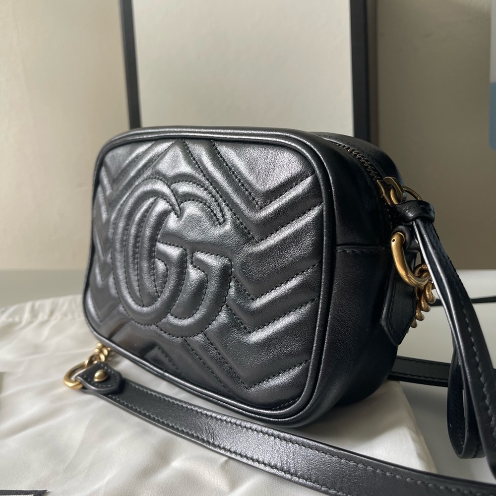 Gucci GG Marmont matelassé mini bag - Picture 7 of 10